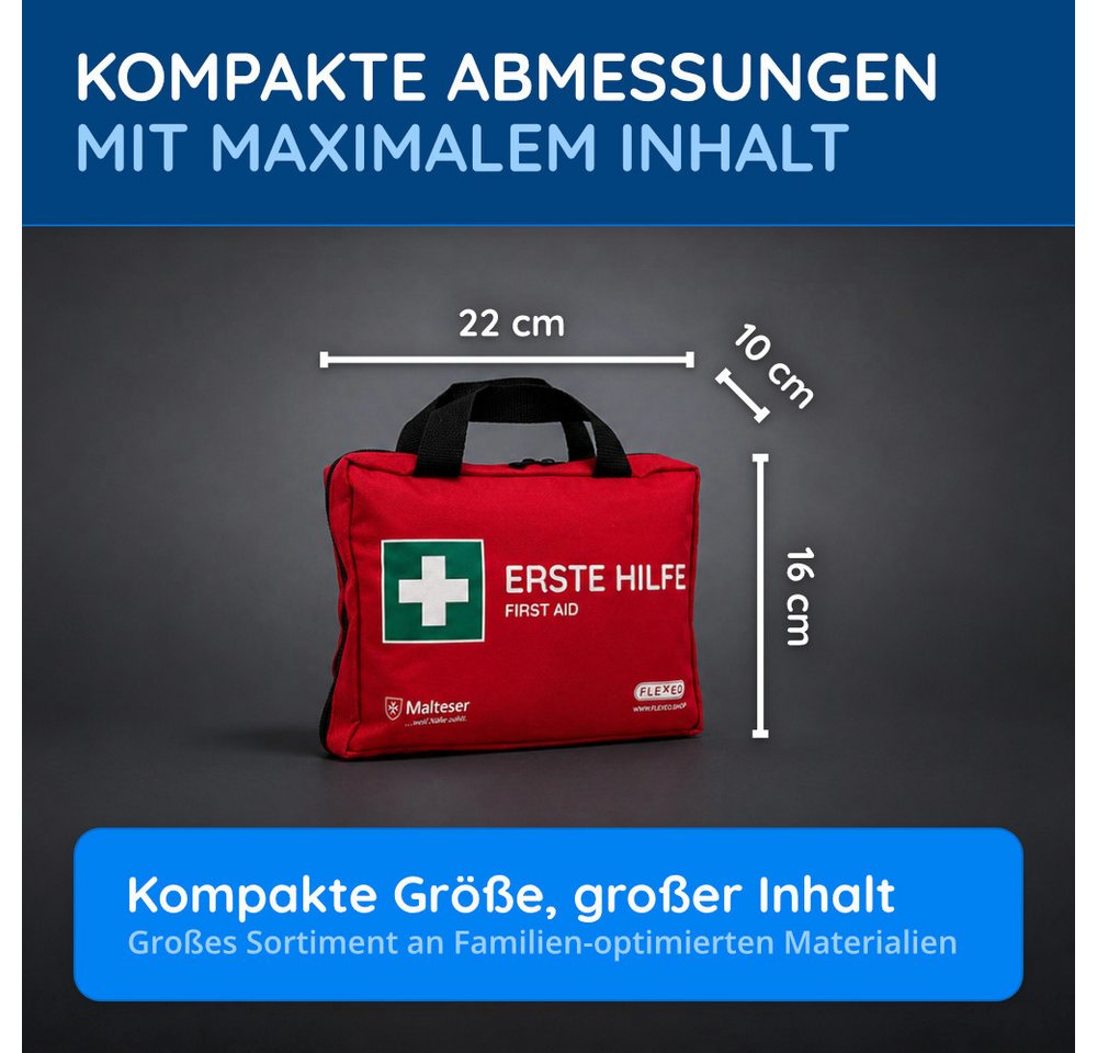 FLEXEO Erste-Hilfe-Set Family, (130 St) Bild 5
