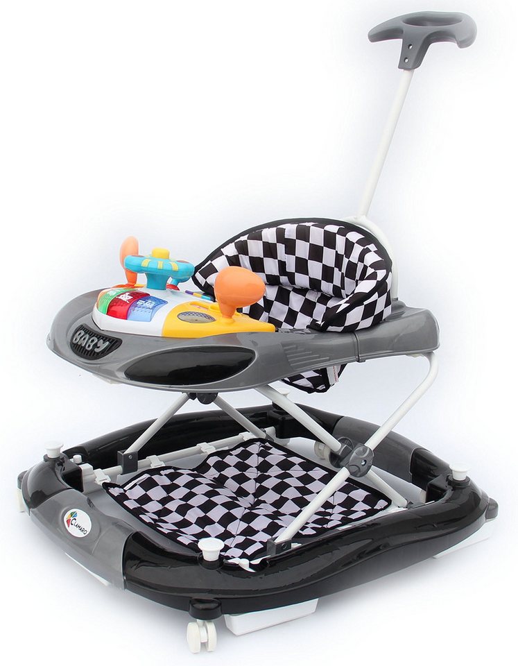 Clamaro Lauflernwagen Gehfrei Lauflernhilfe – Sicherer Lauflernwagen für Babys