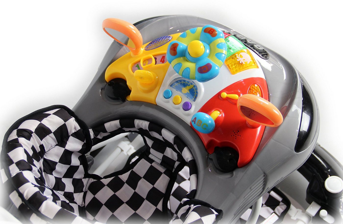 Clamaro Lauflernwagen Gehfrei Lauflernhilfe – Sicherer Lauflernwagen für Babys Bild 2
