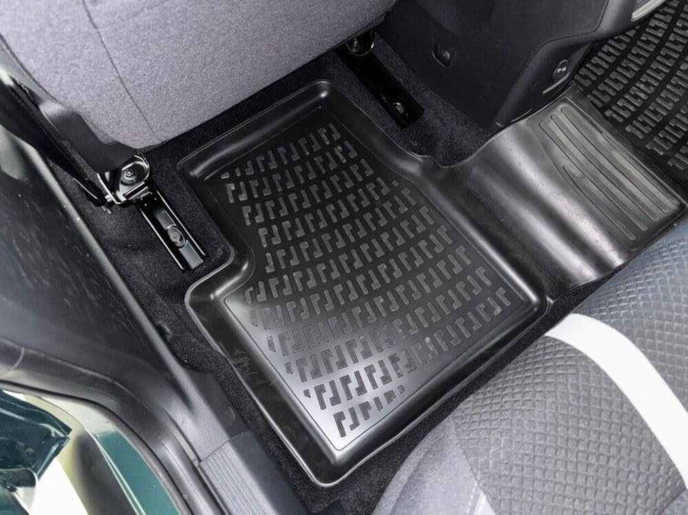 Trimak Passform-Fußmatten Oder Kofferraumwanne Oder Set kompatibel mit Opel Frontera, Opel Frontera Hybrid ab 2024 Gummimatten Auto Fussmatten TPE Bild 3