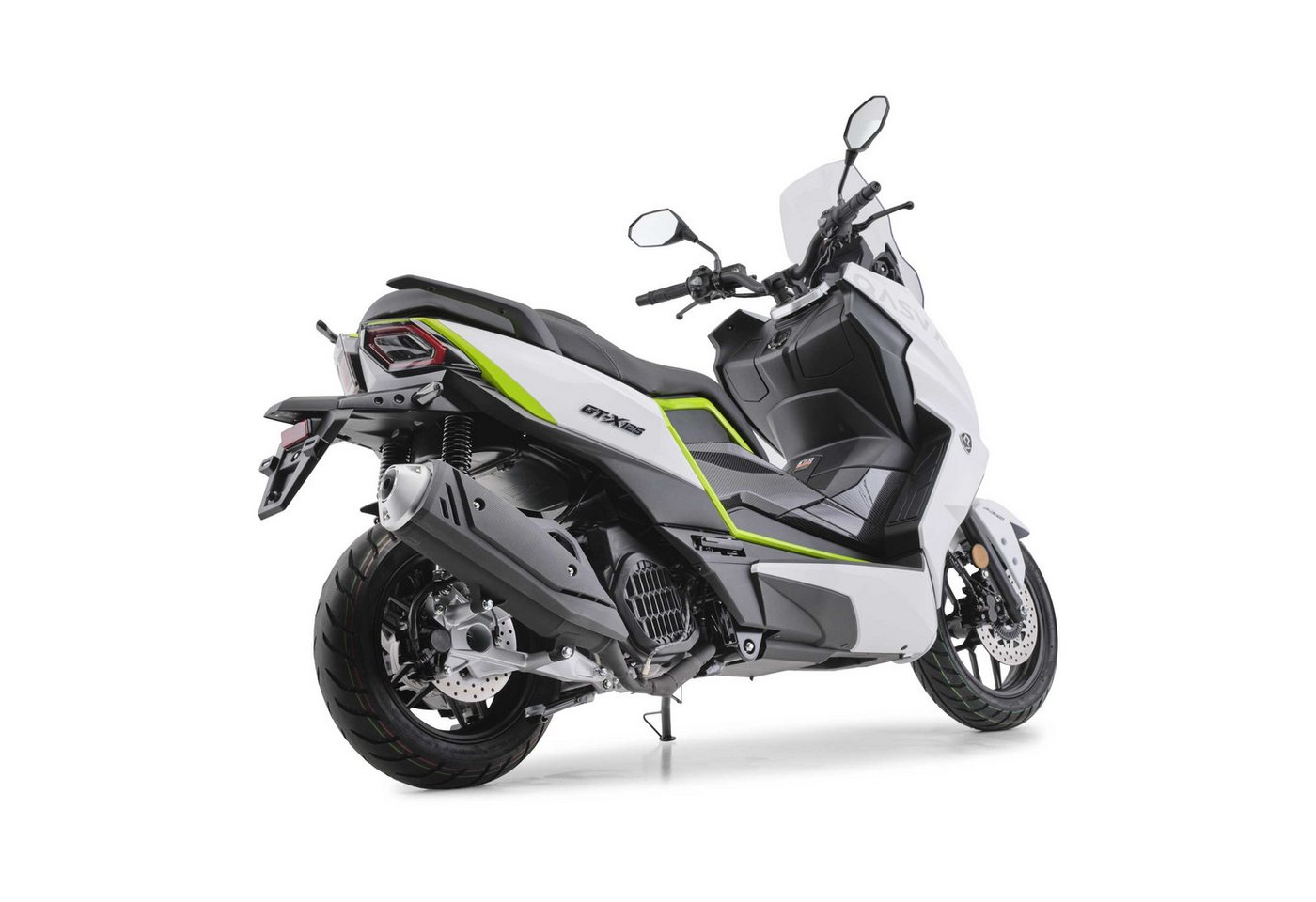 Burnout Motorroller GT-X 125 ccm Arctic Neon, 125 ccm, 92 km/h, Euro 5+, Dashcam,7 Zoll Touchscreen,Navi,Keyless Go,verstellbares Windschild Bild 3