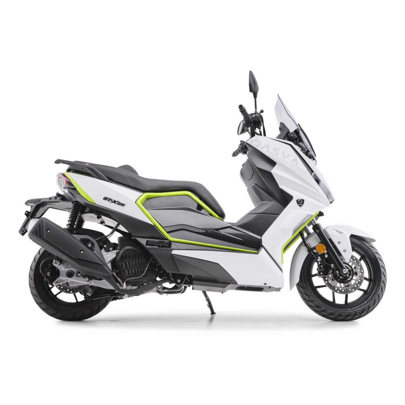 Burnout Motorroller GT-X 125 ccm Arctic Neon, 125 ccm, 92 km/h, Euro 5+, Dashcam,7 Zoll Touchscreen,Navi,Keyless Go,verstellbares Windschild Bild 4