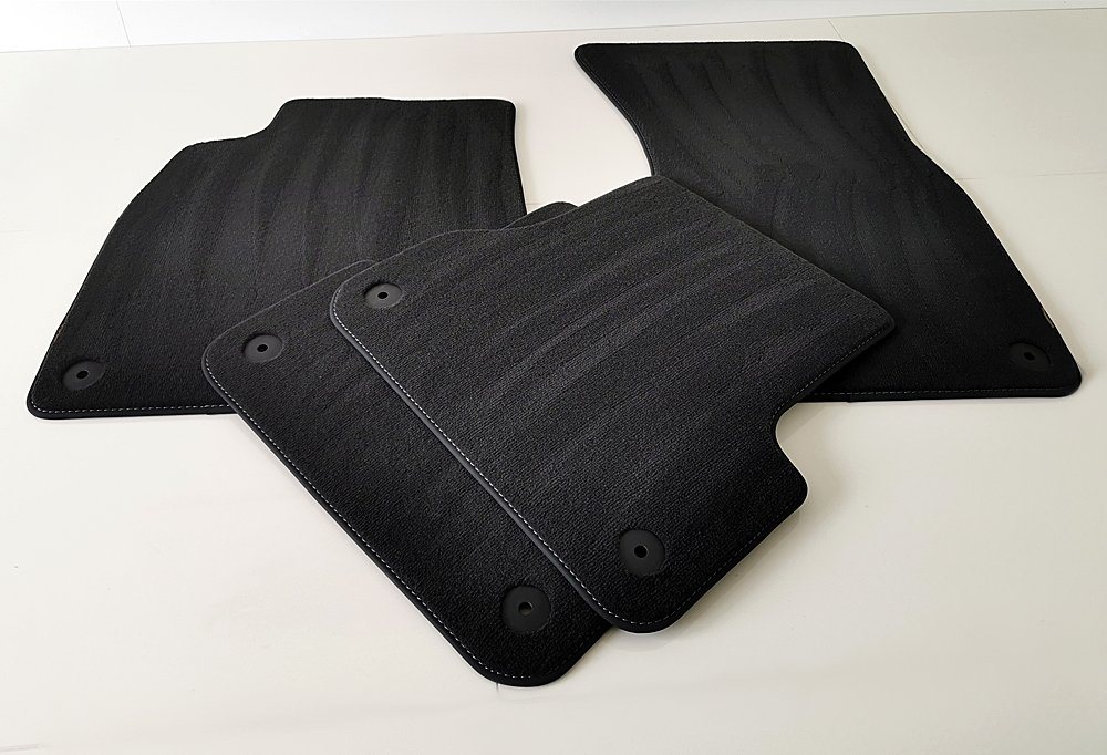 Profi Mats Passform-Fußmatten Velours Fussmatten passend für Audi A4 B9 8W ab 2015- Premium, für passend für Audi A4 B9 8W ab 2015- passend für A4 B9 8W