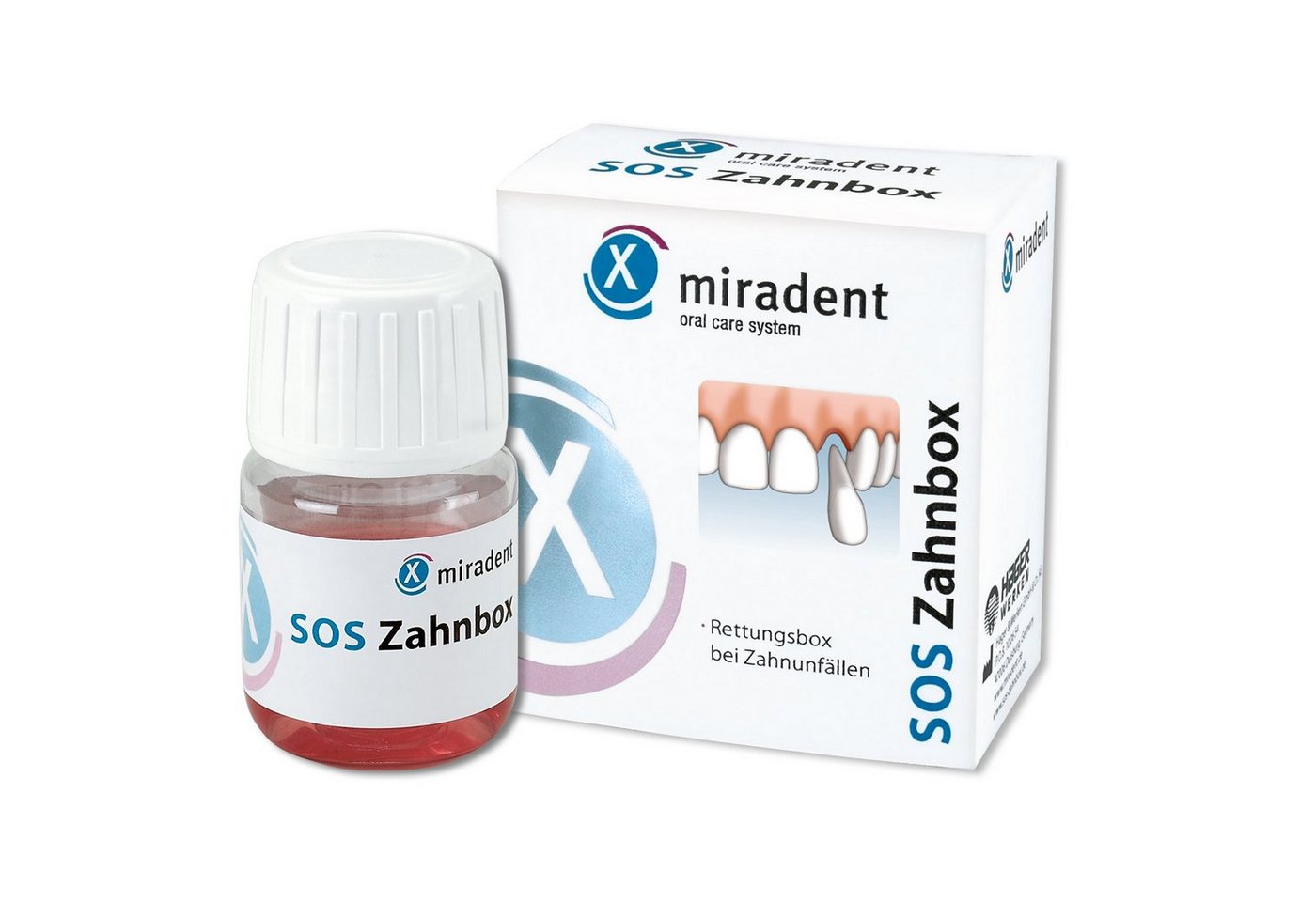 SANISMART Erste-Hilfe-Set miradent SOS Zahnbox Bild 2