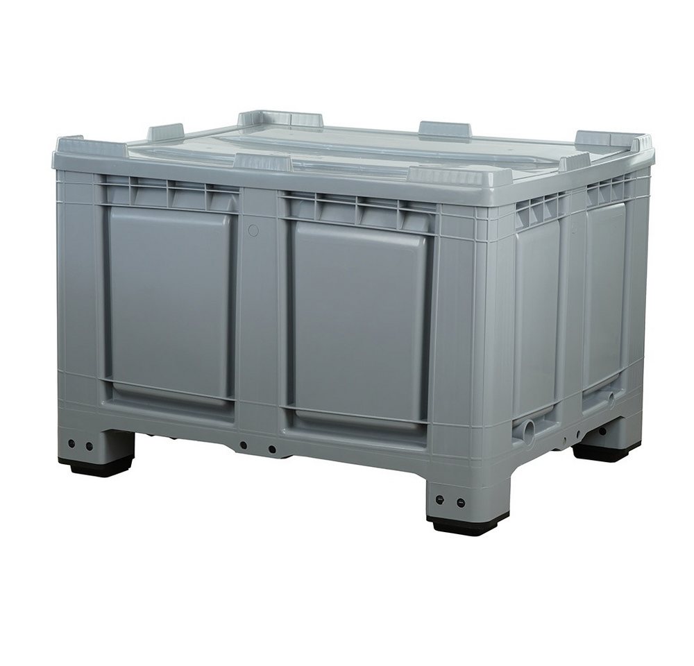 Logiplast Transportbehälter Palettenbox mit Deckel LxBxH: 1200 x 1000 x 790 mm geschlossen mit 4 F Bild 4
