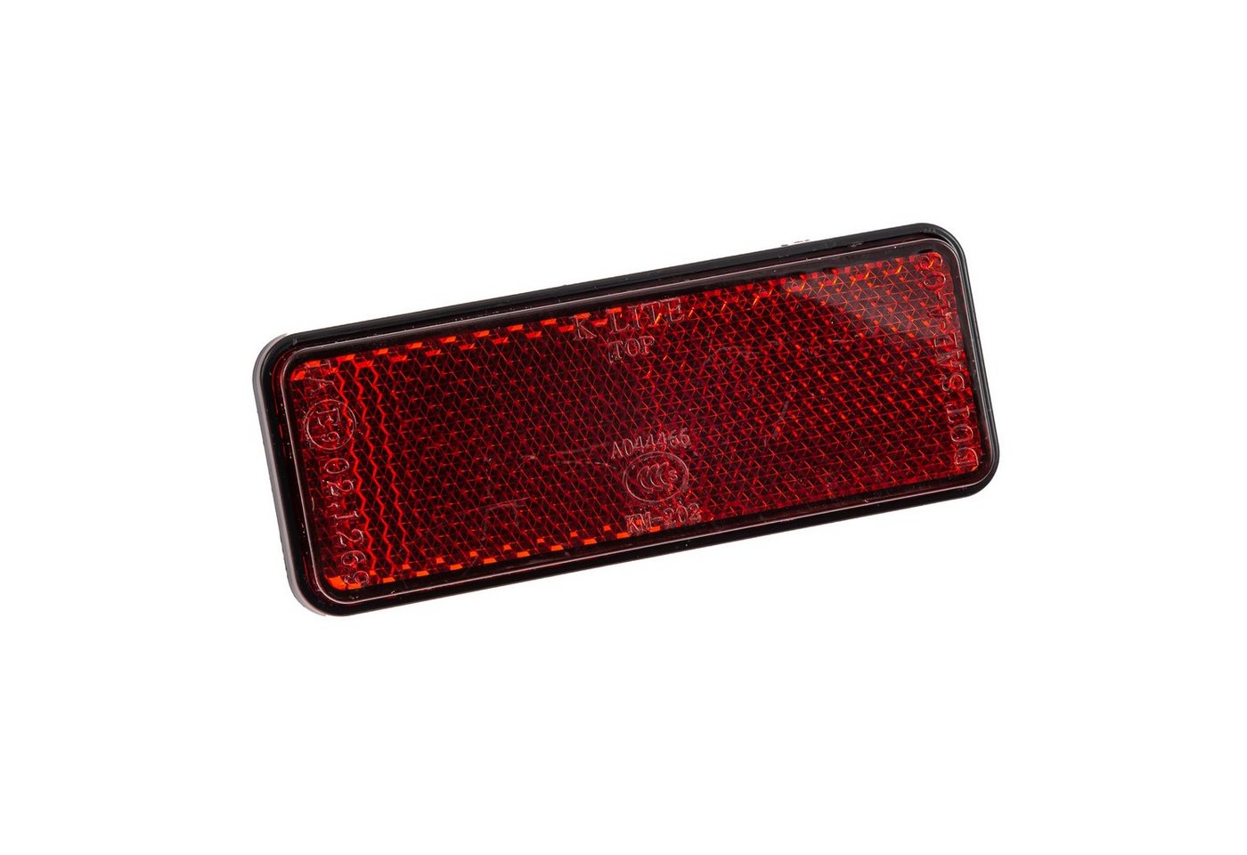 ZIEGER Katzenauge Reflektor "Classic" 90x35x9 mm rot rechteckig Bild 2