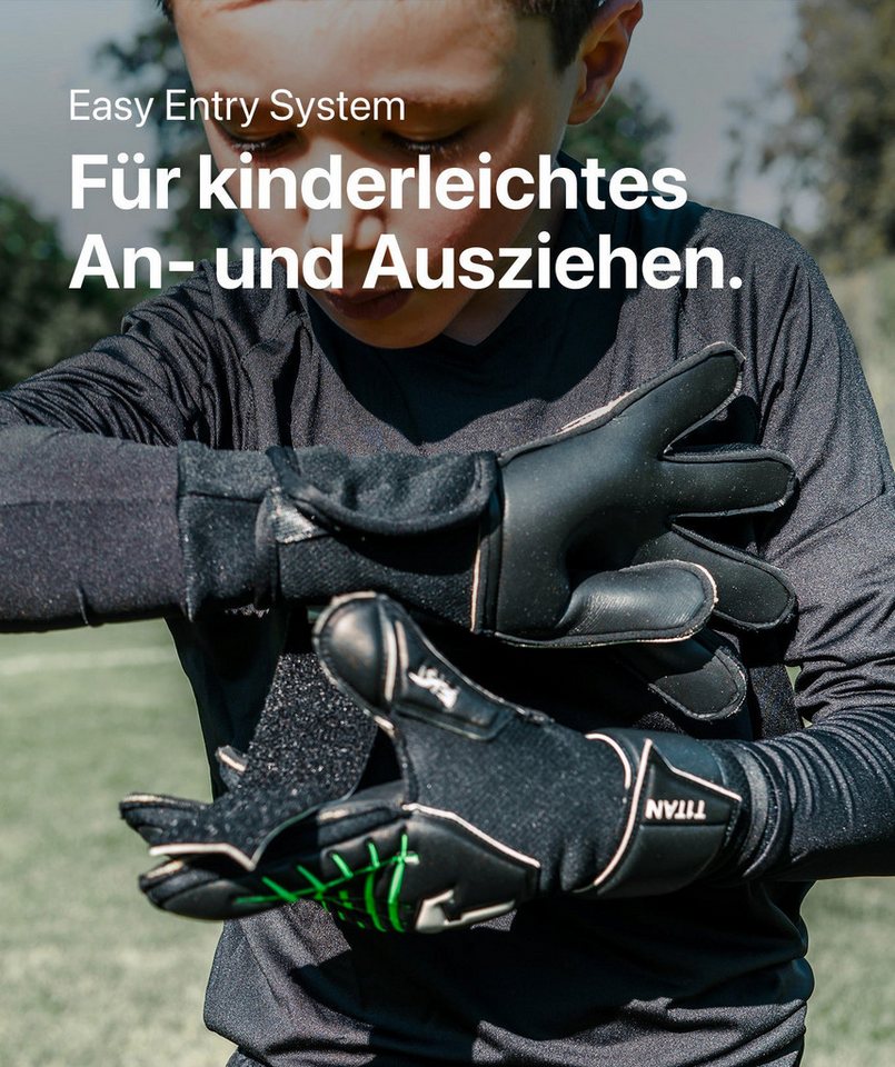 T1TAN Torwarthandschuhe Kinder Fluo Beast 3.0 Bild 4
