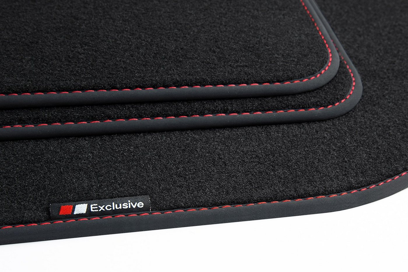 teileplus24 Auto-Fußmatten EF201 Velours Fußmatten Set kompatibel mit VW Golf 4 1997-2003 Bild 3