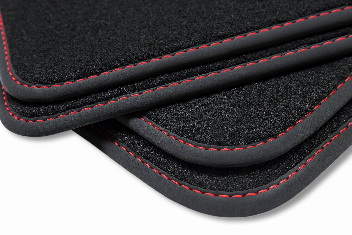 teileplus24 Auto-Fußmatten V374 Velours Fußmatten Set kompatibel mit Opel Astra J 2009-2016 Bild 3