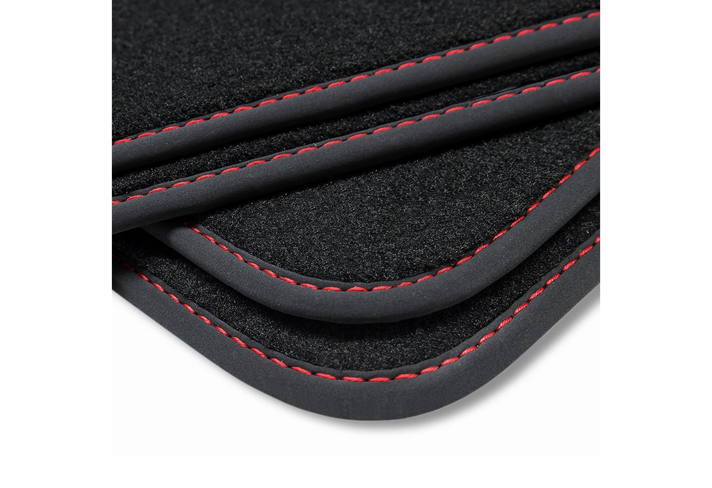 teileplus24 Auto-Fußmatten V374 Velours Fußmatten Set kompatibel mit Opel Astra J 2009-2016 Bild 4