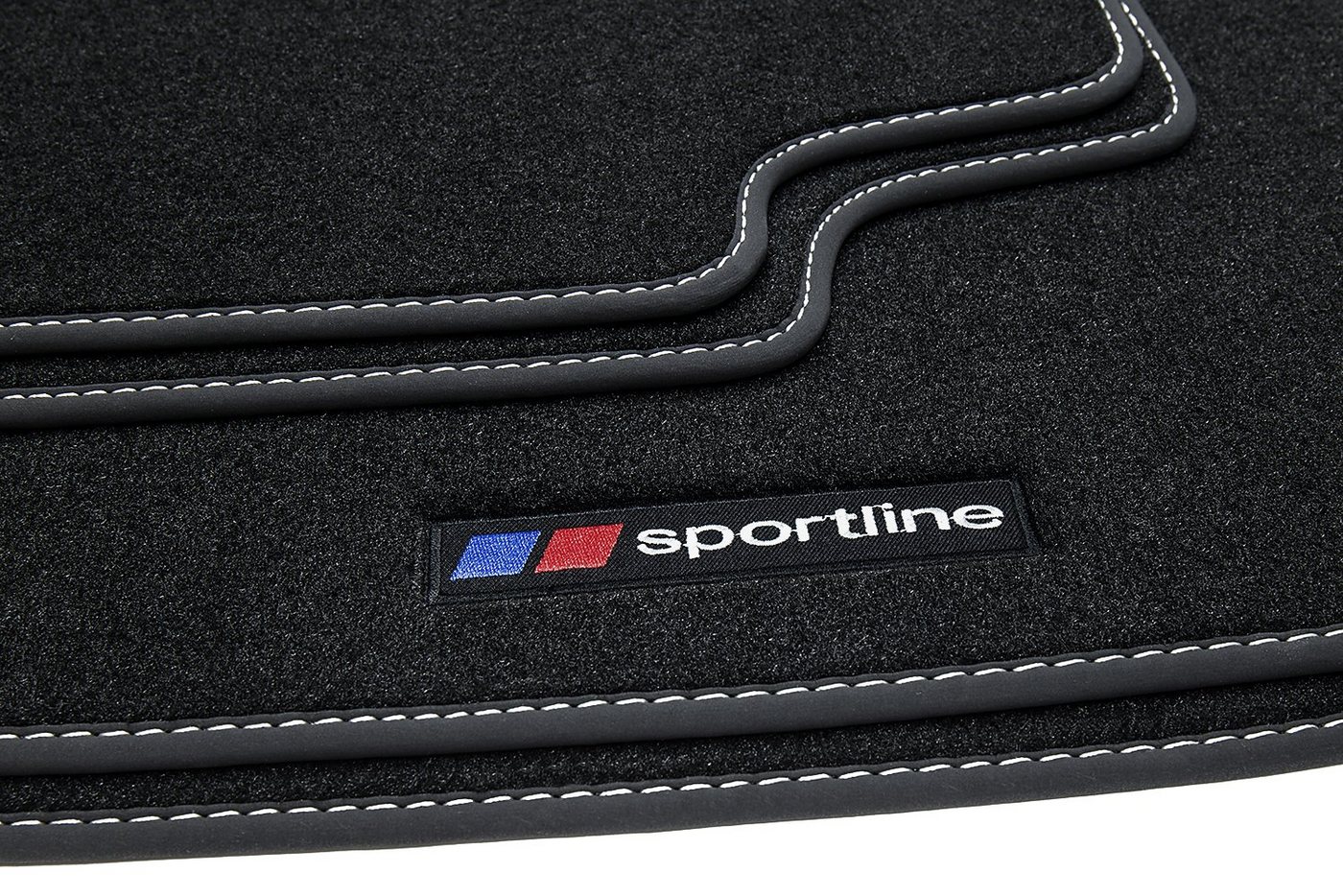 teileplus24 Auto-Fußmatten F666 Velours Fußmatten Set kompatibel mit BMW 4er Coupé F32 2013-2020 Bild 5