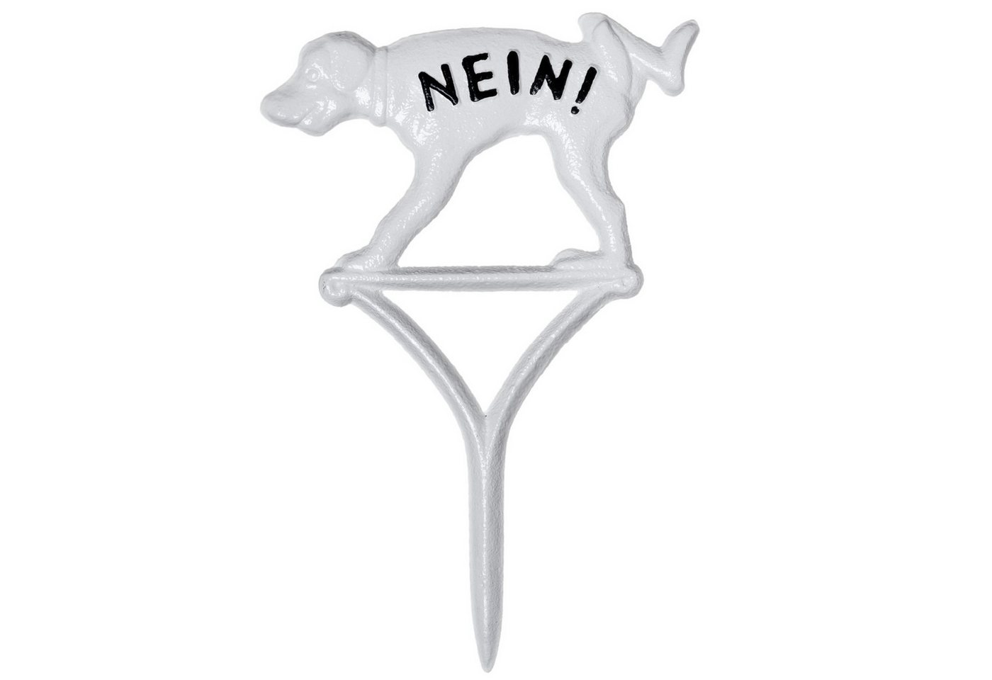Moritz Hinweisschild Verbotsschild No Dog Hunde verboten NO03W, Steckschild Verboten Schild Warnschild Hinweis Bild 5