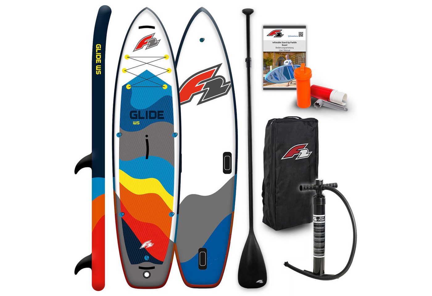F2 SUP-Board F2 SUP Stand Up Paddle Board Glide WS 10'8'' Grau, Stand up paddle board Bild 2