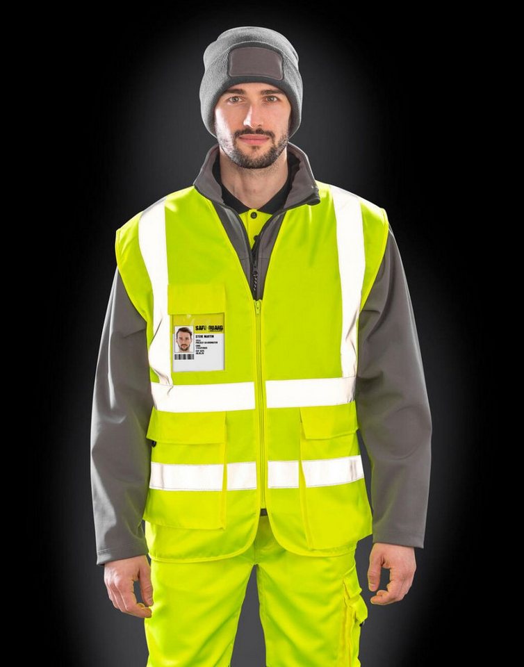 Result Warnweste Heavy Duty Polycotton Security Vest - Sicherheitsweste Bild 2