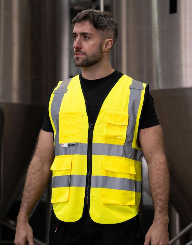 korntex Warnweste Premium Multifunctional Executive Safety Vest Munich Bild 2