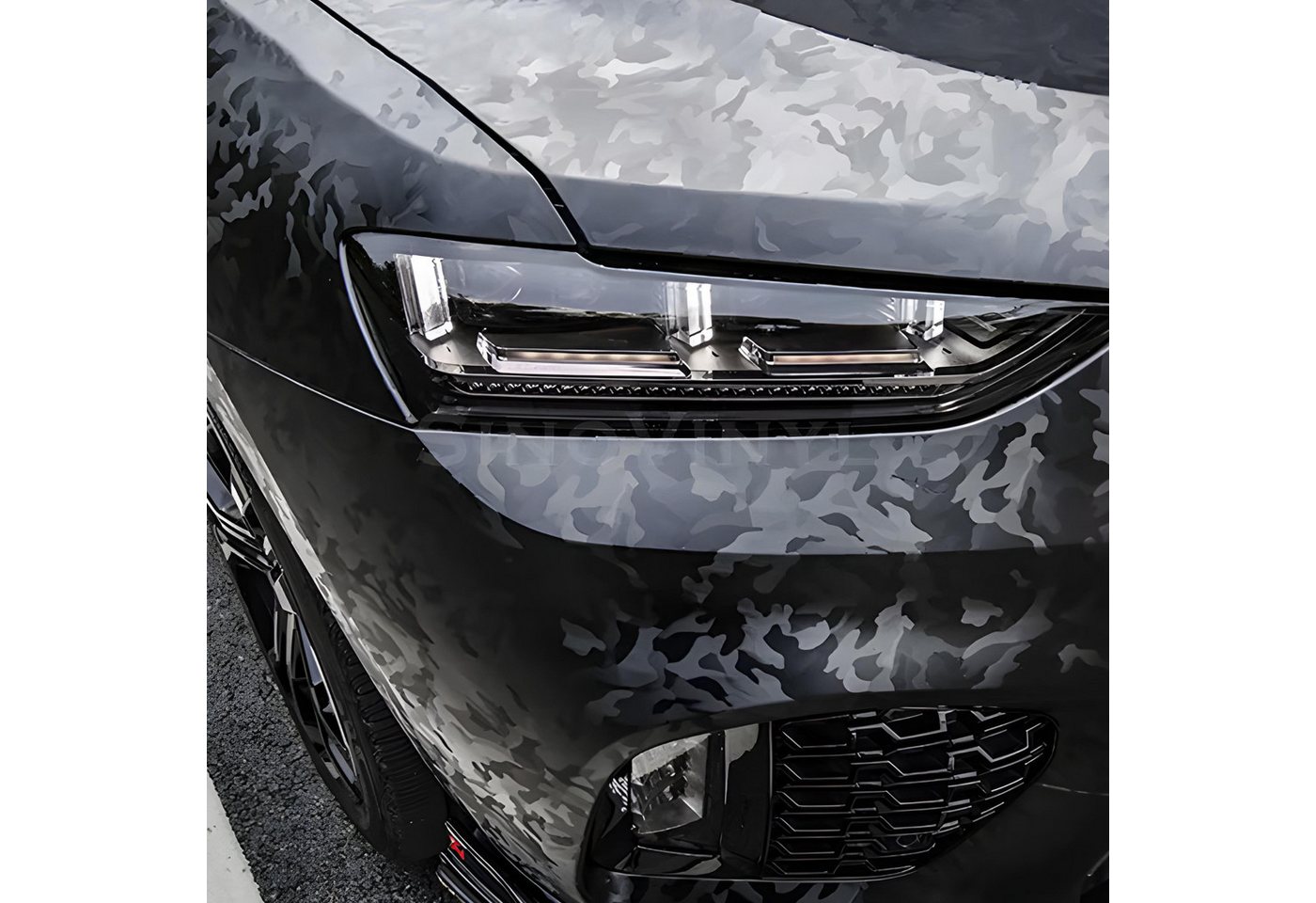 ARMORAX Lackschutzfolie Carbonfolie Auto selbstklebend - Forged Carbon Folie für Innen & Außen, (Komplettset), Effektiver Schutz vor Steinschlägen & mutwilligen Beschädigungen Bild 5