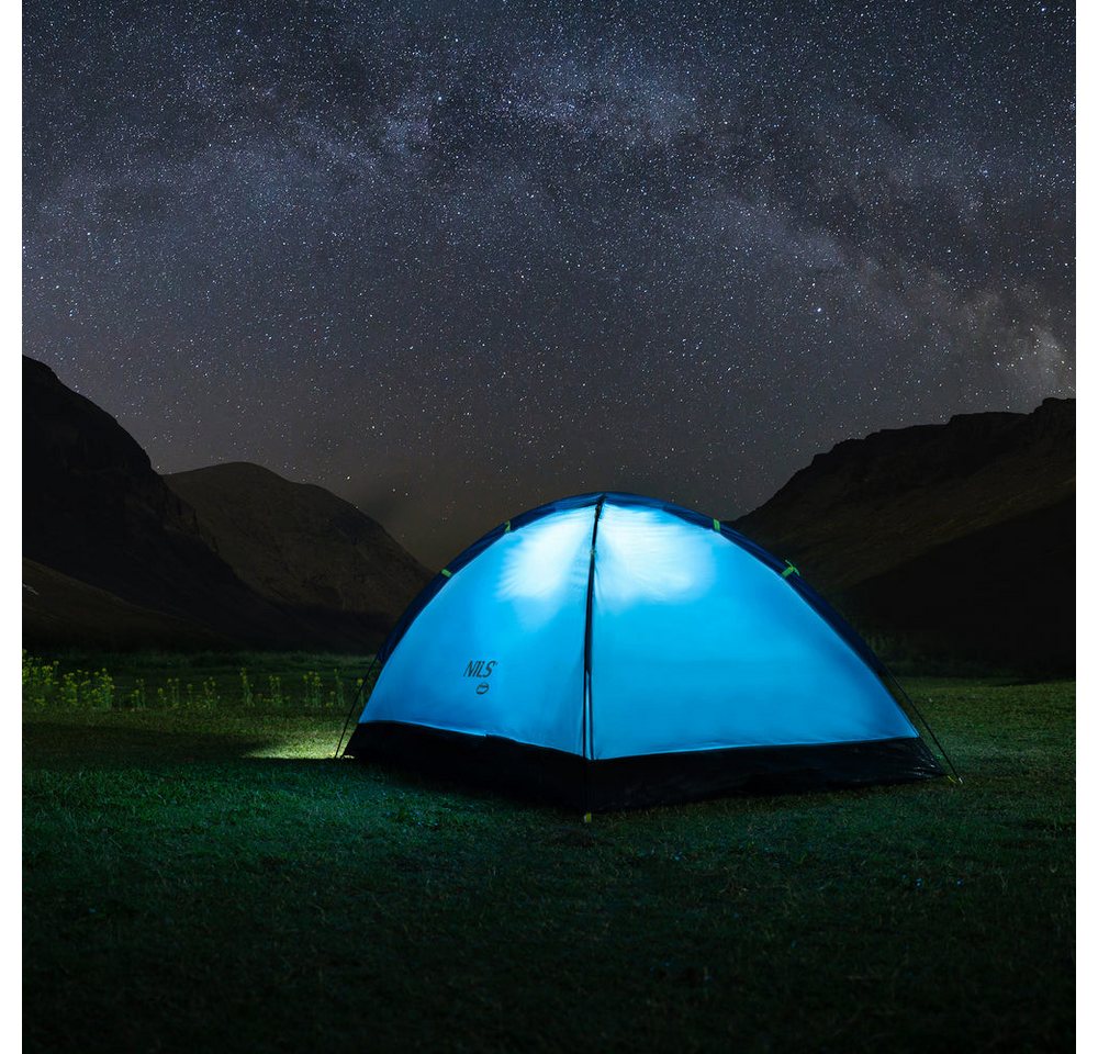 NILS CAMP Kuppelzelt Kuppelzelt Trekkingzelt, (Spar-Set, 1 tlg., 265 x 150 x 105 cm leicht), wasserdicht, leicht, UV-Schutz, Moskitonetz Bild 2