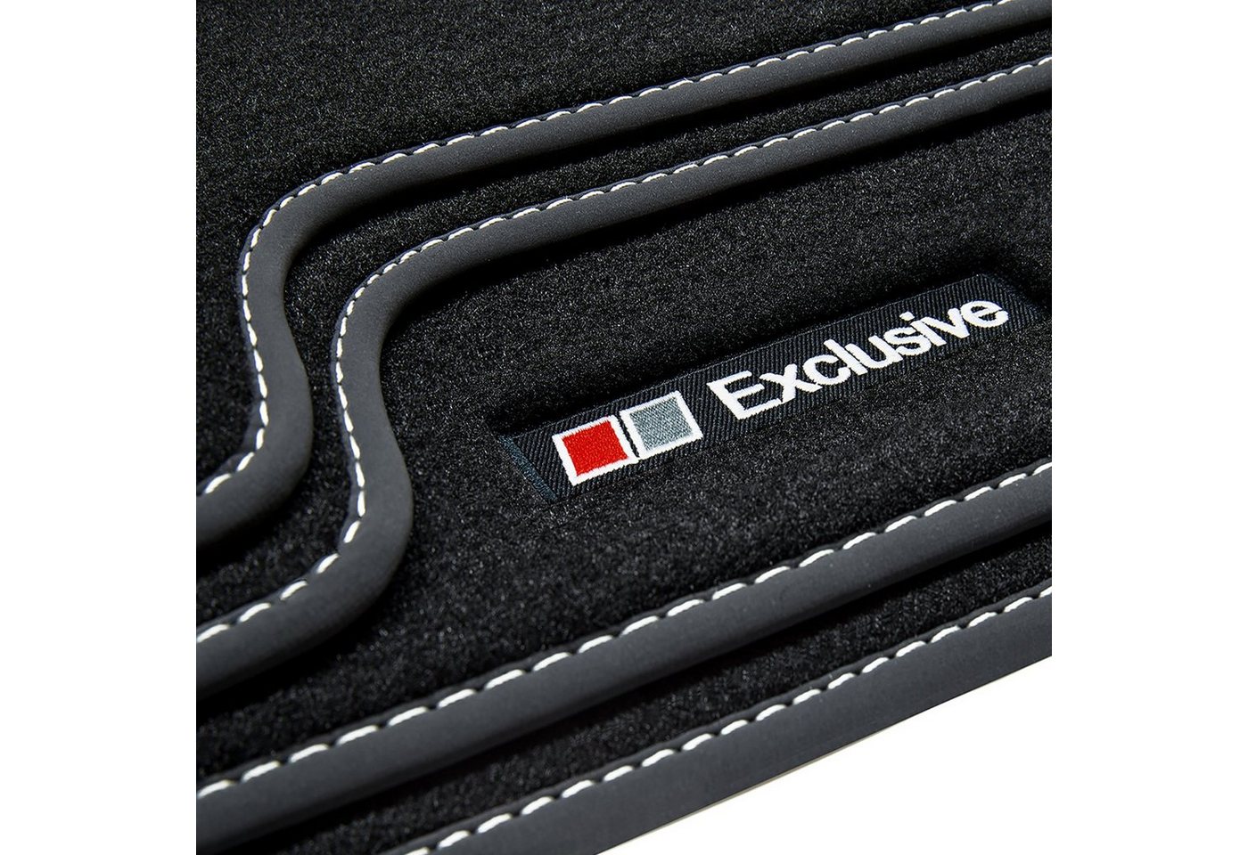 tuning-art Auto-Fußmatten A55 Automatten Set passgenau für Audi A7 4G C7 Sportback 2010-2018 Bild 4