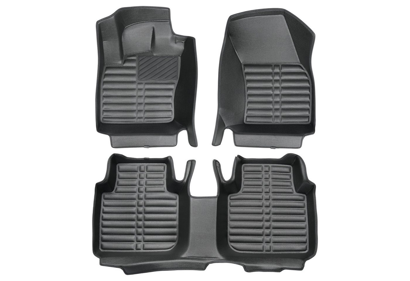 fussmattenprofi.com Auto-Fußmatte 5D Premium für VW TIGUAN (2.Gen) Baujahr 2016-2024 (1 St)