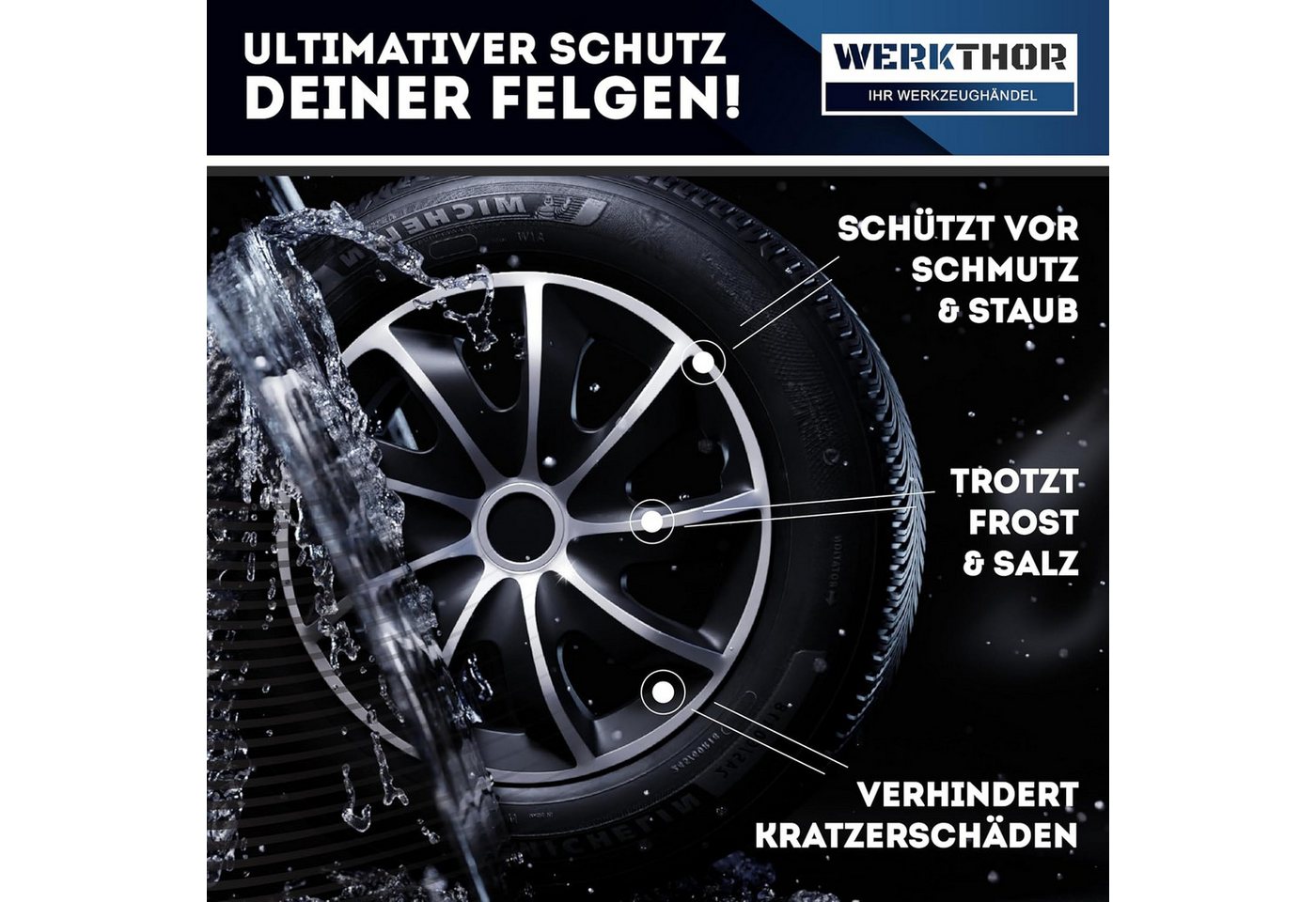 Werkthor Radkappen WERKTHOR Premium Radkappen 13-16 Zoll Bild 3