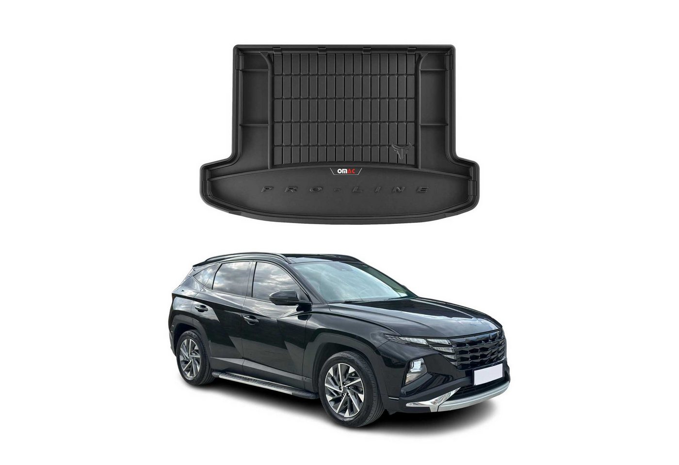 OMAC Kofferraummatte OMAC Kofferraumwanne für Hyundai Tucson 2020-2025 TPE (1 St), für Hyundai Tucson 2020-2025 Hyundai Tucson 2020-2025, Einfache Installation,Antirutsch,Leicht zu reinigen,Leichtgewicht Bild 4