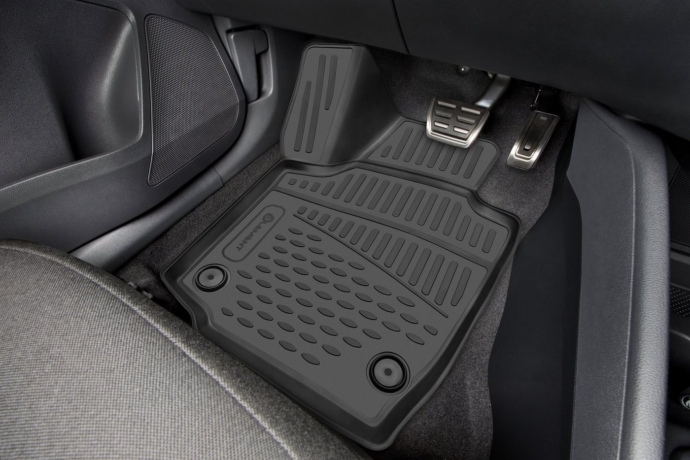LEMENT Auto-Fußmatten für TOYOTA Land Cruiser 150, 2013->, 5-Sitze, 4 tlg. (4,00 St), für TOYOTA Land Cruiser 150 PkW, Passform, Passgenaue Bild 5
