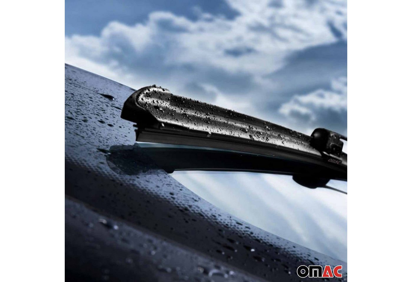 OMAC Scheibenwischblätter Scheibenwischer Vorne + Hinten Set für VW Caddy 2003-2020, (3-St), Langlebig, Einfache Installation, Wasserdicht Bild 5