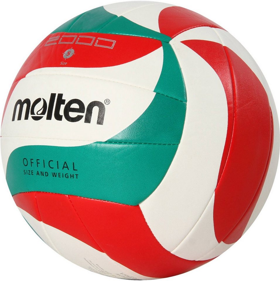 Molten Volleyball V5M2000 WEIß/GRÜN/ROT Bild 2