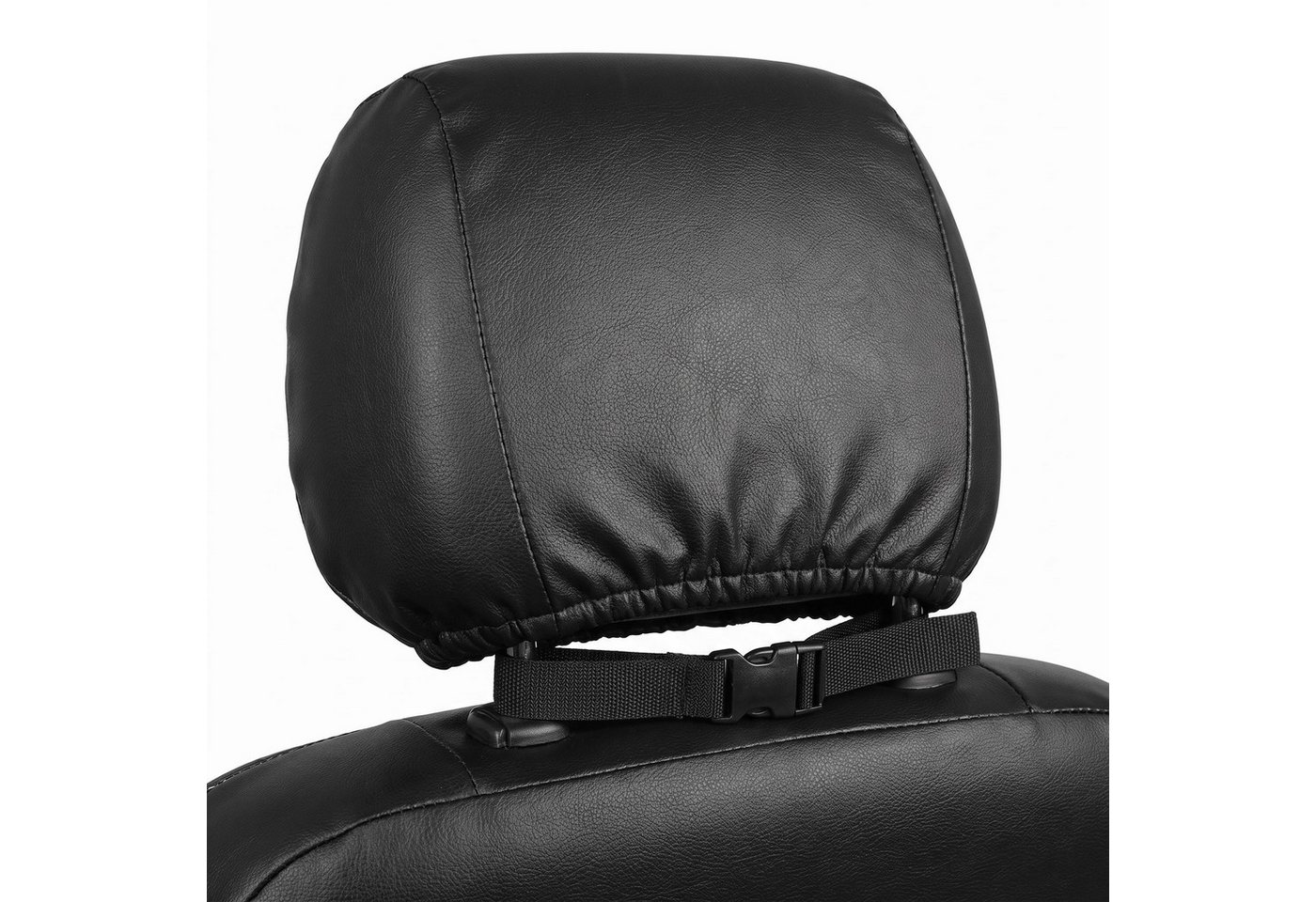 GarveeMore Autositzbezug 9-Teile Auto-Sitzbezug-Set, Universal, 3D-Atmungsaktive Mesh-Optik Bild 5