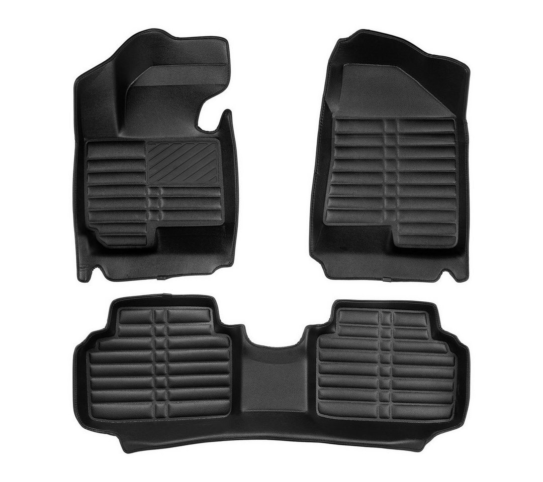 fussmattenprofi.com Auto-Fußmatte 5D Premium Auto Fussmatten für Hyundai ix35 2009-2015 (1 St), für Hyundai Hyundai ix35 Bild 2