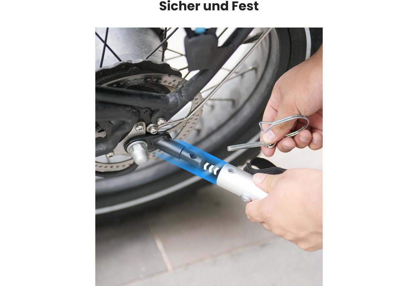 LuxusKollektion Anhängerkupplung Fahrradanhänger Kupplung Hundeanhänger Anhängerkupplung Adapter Bild 4