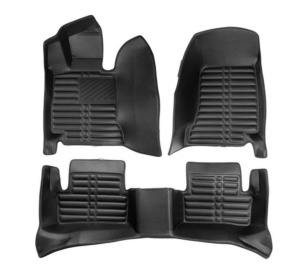 fussmattenprofi.com Auto-Fußmatte 5D Premium Auto Fussmatten für Mercedes E Klasse (W213/S213) 2016-2023 (1 St), für Mercedes Mercedes E Klasse Bild 2