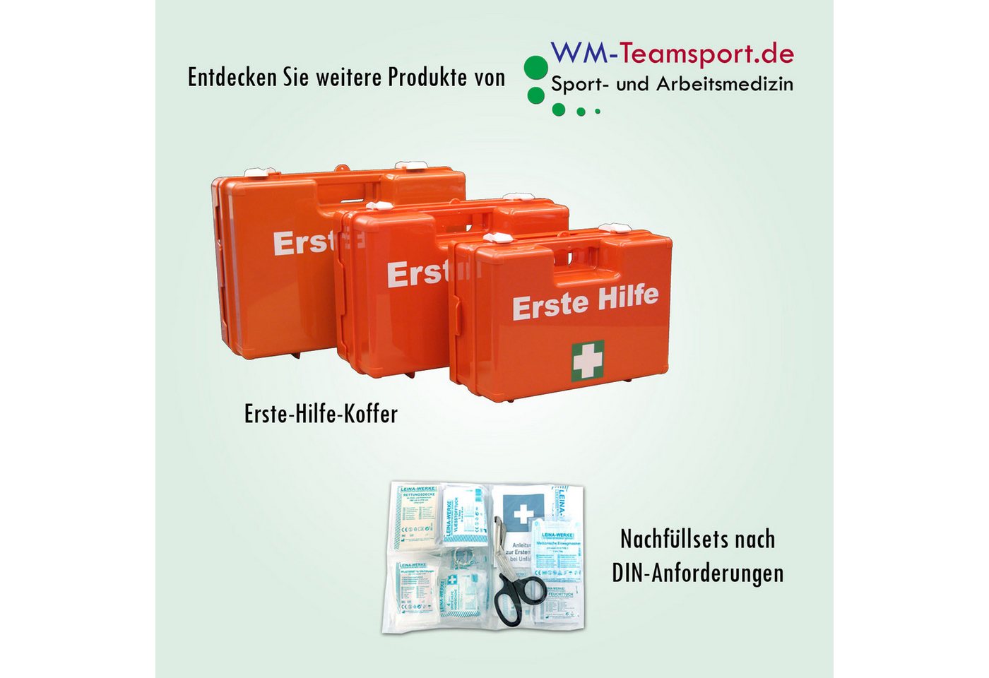 WM-Teamsport Erste-Hilfe-Set 3er Pack Verbandbuch Erste Hilfe + heraustrennbare Seiten, (3 St) Bild 5