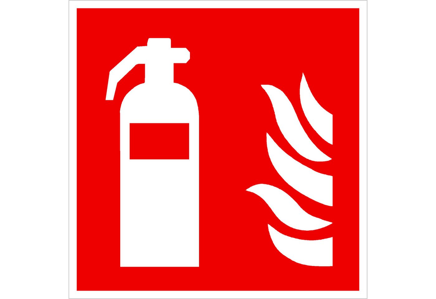 Wichelhaus Hinweisschild Feuerlöscher Schild, (1 St)