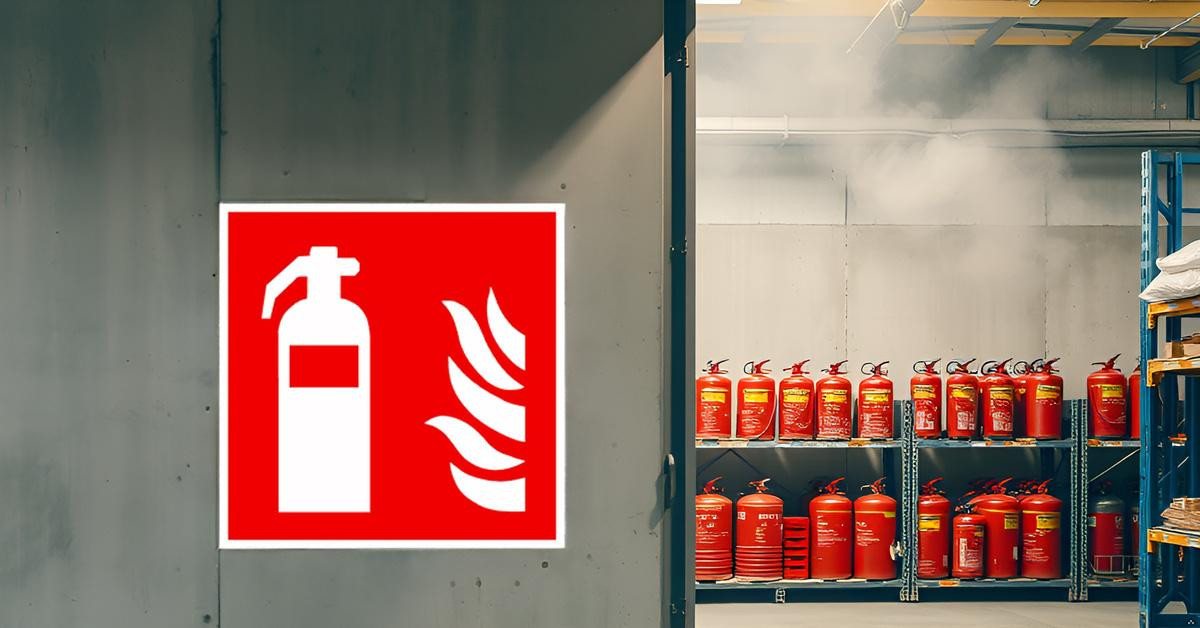Wichelhaus Hinweisschild Feuerlöscher Schild, (5 St) Bild 2