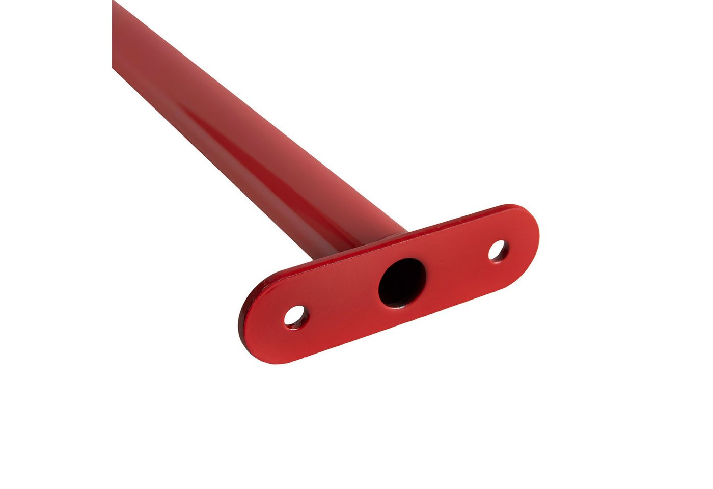 ROG-Gardenline Turnreck Reckstange Metall stabile Turnstange inklusive Montagematerial, (rot, 90 cm) Bild 5