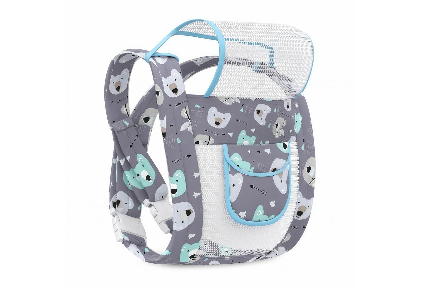 ibettertec Babytrage Babytrage 4-in-1 Trage-Ergonomisch für Neugeborene, Babytrage,Marsupi Babytrage,Rookie Babytrage Bild 2