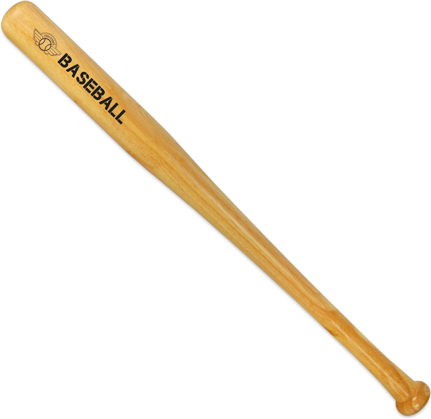 normani Baseballschläger Holz Baseballschläger 26 Lumber, Eschenholz, 26 ", Holzbaseballschläger mit Knauf am Griffende Bild 4