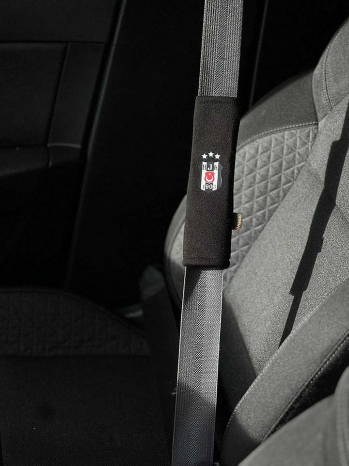 Stelby Gurtpolster Besiktas Auto Schulterpolster für Sicherheitsgurt, (einzeln, 2er Set oder 4er Set, 2 St), weiche Polsterung, vielseitig einsetzbar Bild 3