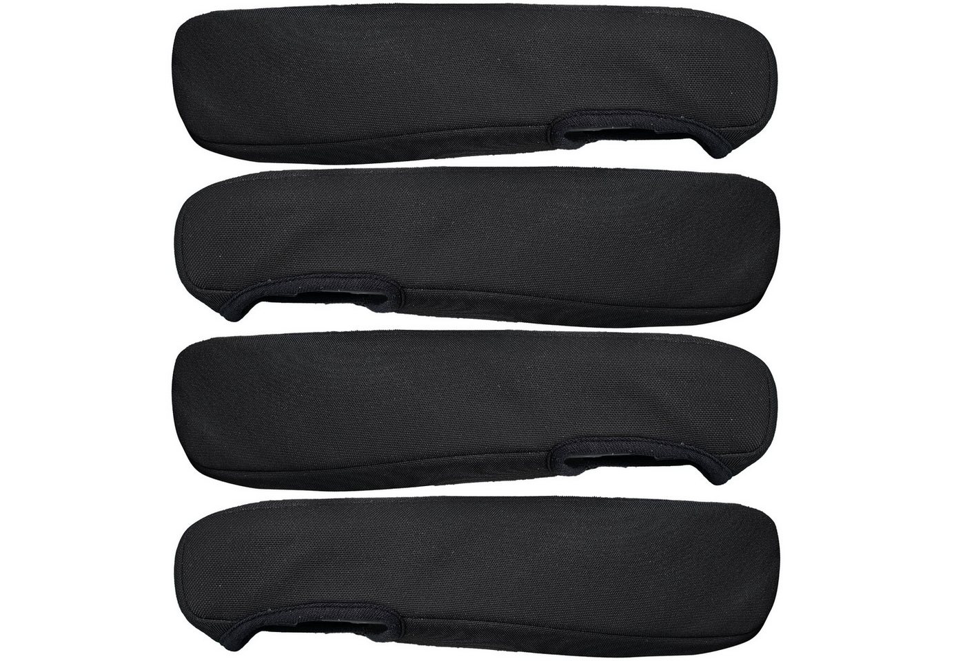 BREMER SITZBEZÜGE Autositzbezug Armlehnenbezug für Fiat Ducato, Peugeot Boxer, Citroen Jumper, Set, 4-tlg., Armlehnenbezüge für Fahrer und Beifahrer, in Schwarz Bild 2