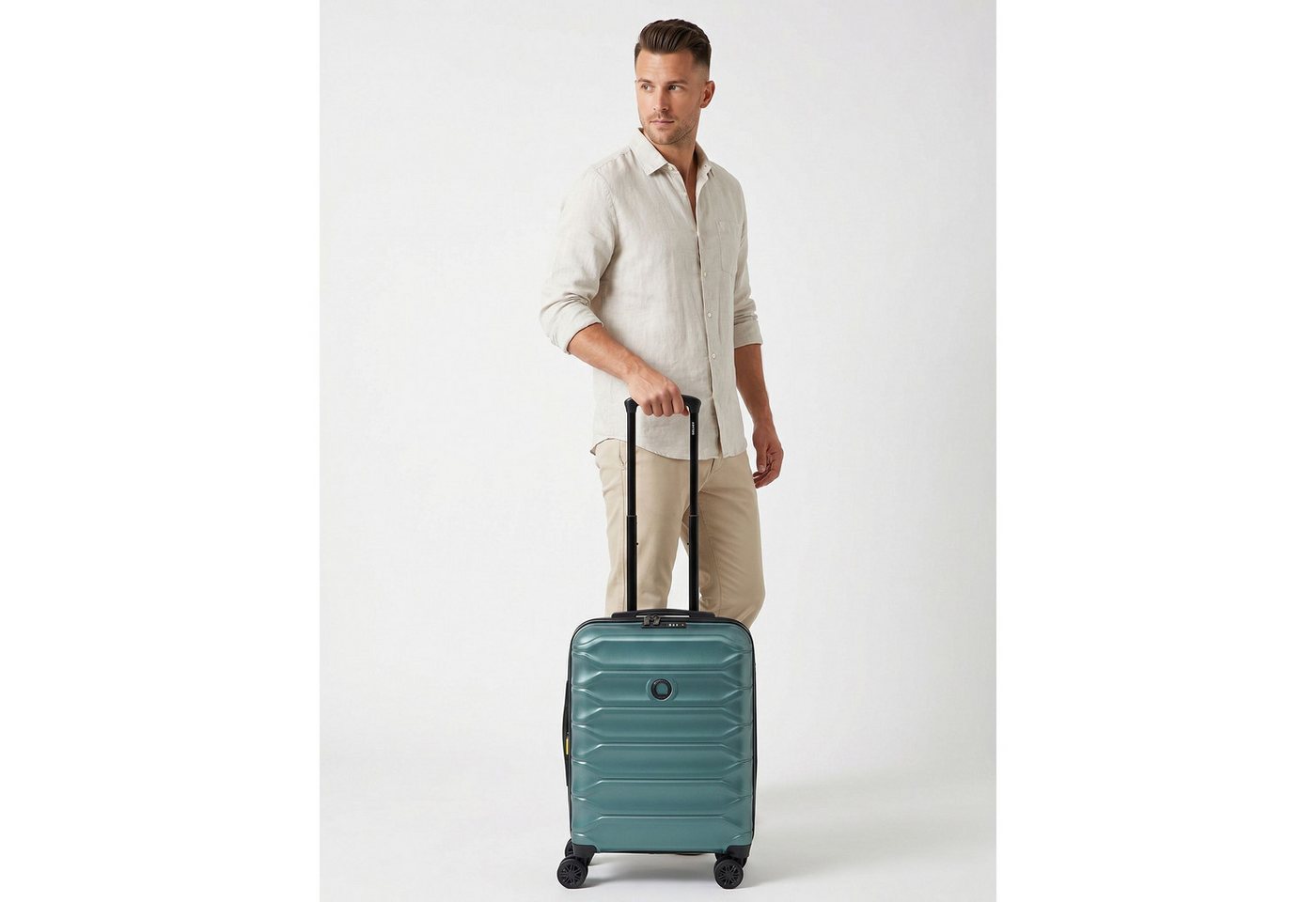 Delsey Paris Handgepäck-Trolley Meteor, 4 Rollen, Polycarbonat Bild 4