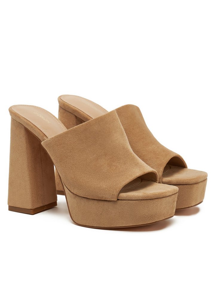 DeeZee Deezee Damen Flip Fads Beige F7979-1 Badepantolette Bild 2