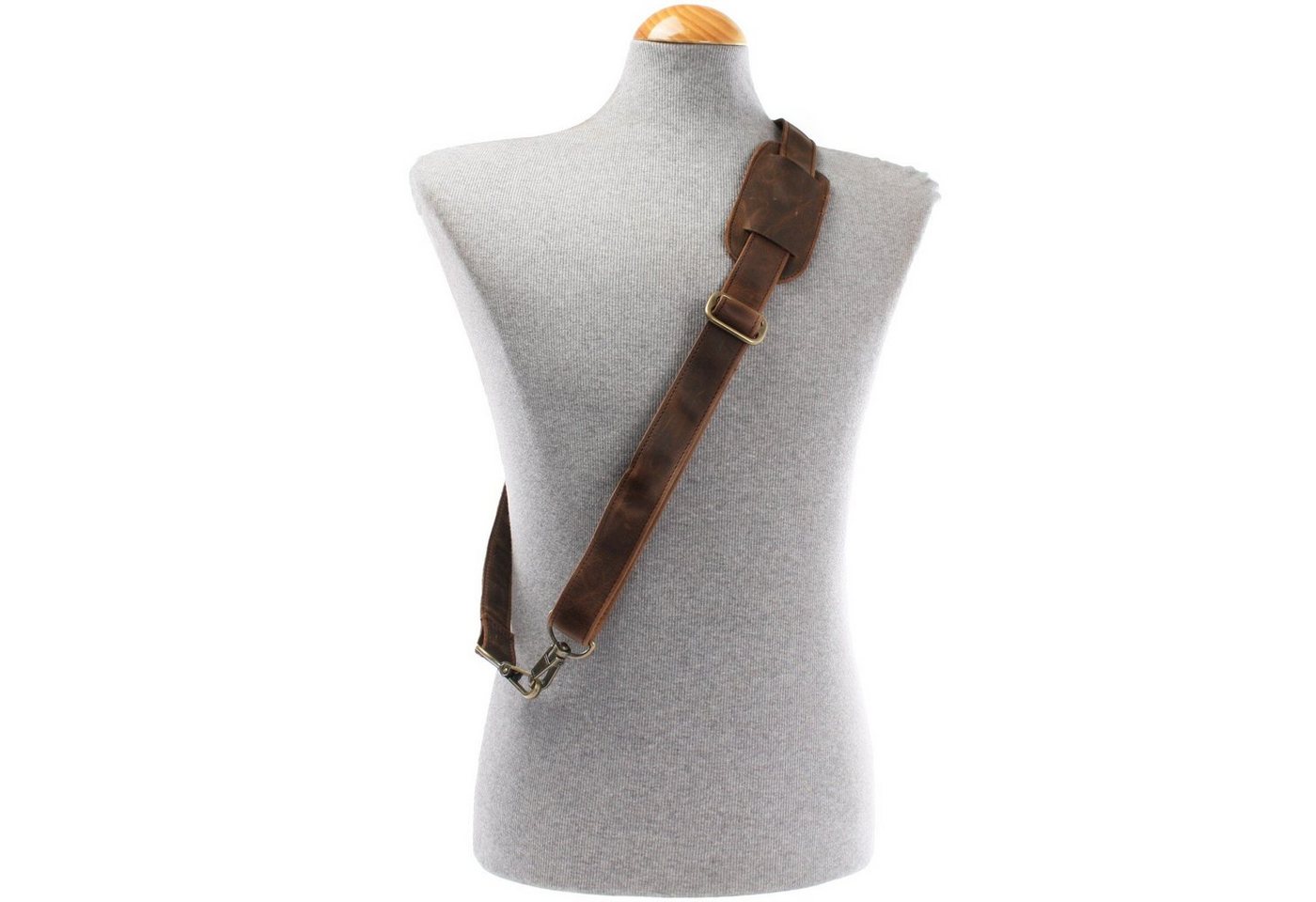 LECONI Schulterriemen Trageriemen Tragegurt Taschen Schultergurt Leder breit 150cm LEC-R3 Bild 2