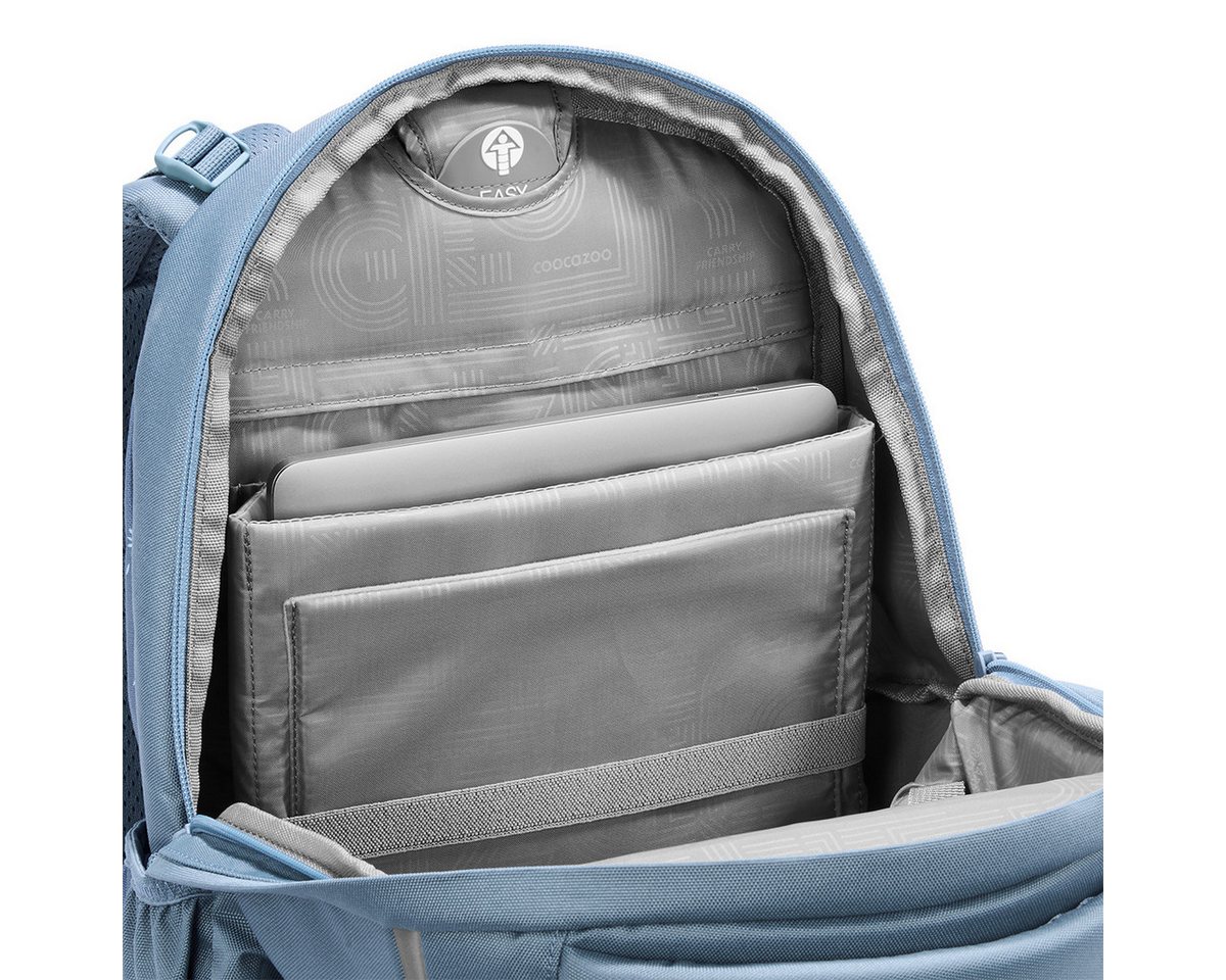 coocazoo Schulranzen Schulrucksack-Set BYTE Bloomy Daisy 2-teilig (2-teilig), für digitale Schule, ergonomisch, Easy-Grow-System Bild 2