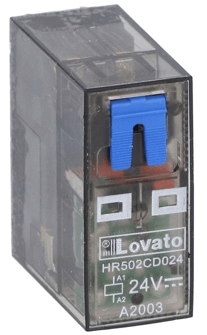 Miniaturrelais Lovato Hr502cd024 24 Vdc 2 Wechslerkontakte