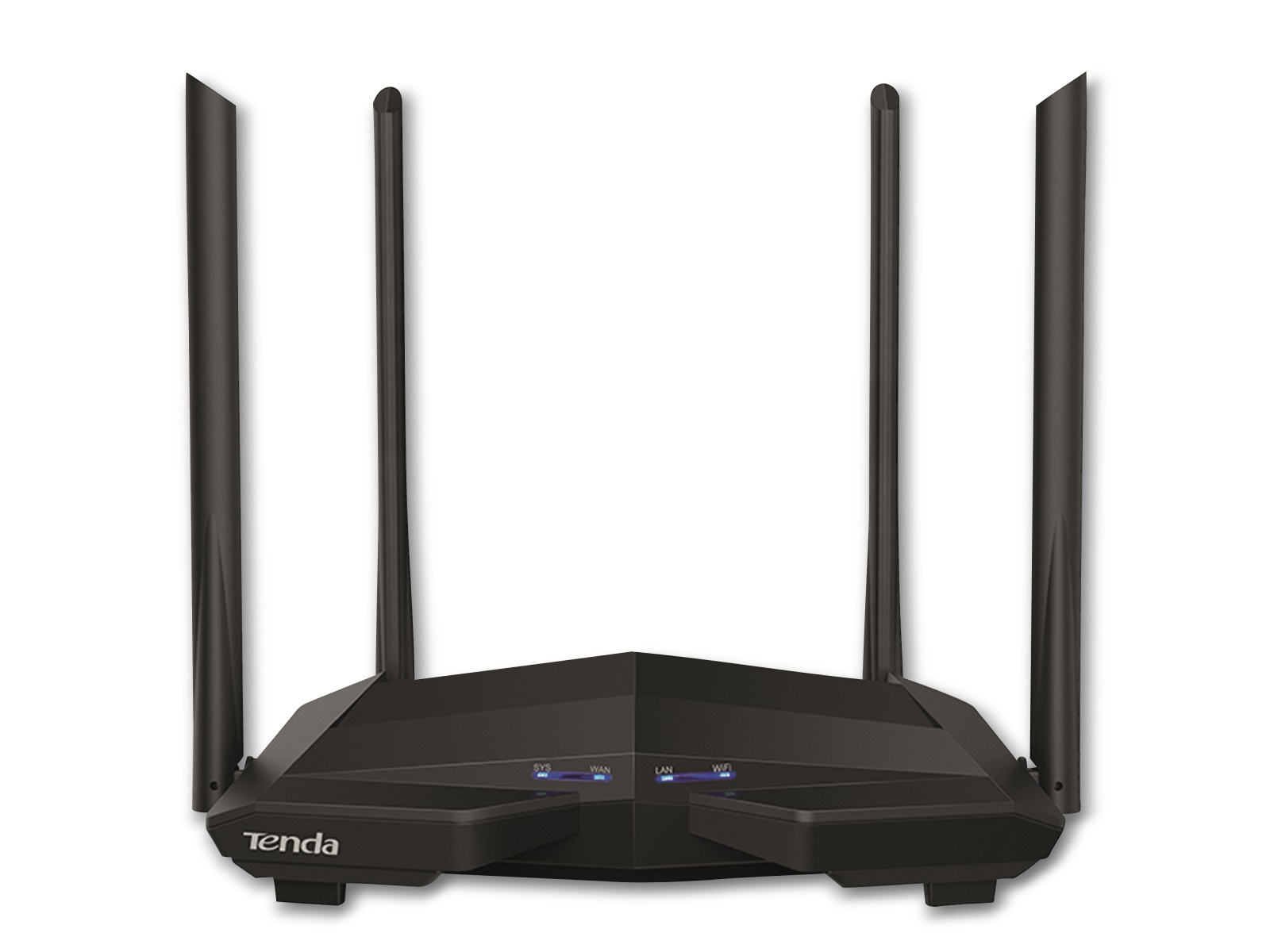 Tenda Ac10 Wireless Router Gigabit Ethernet Dual-band (2.4 Ghz / 5 Ghz) Black