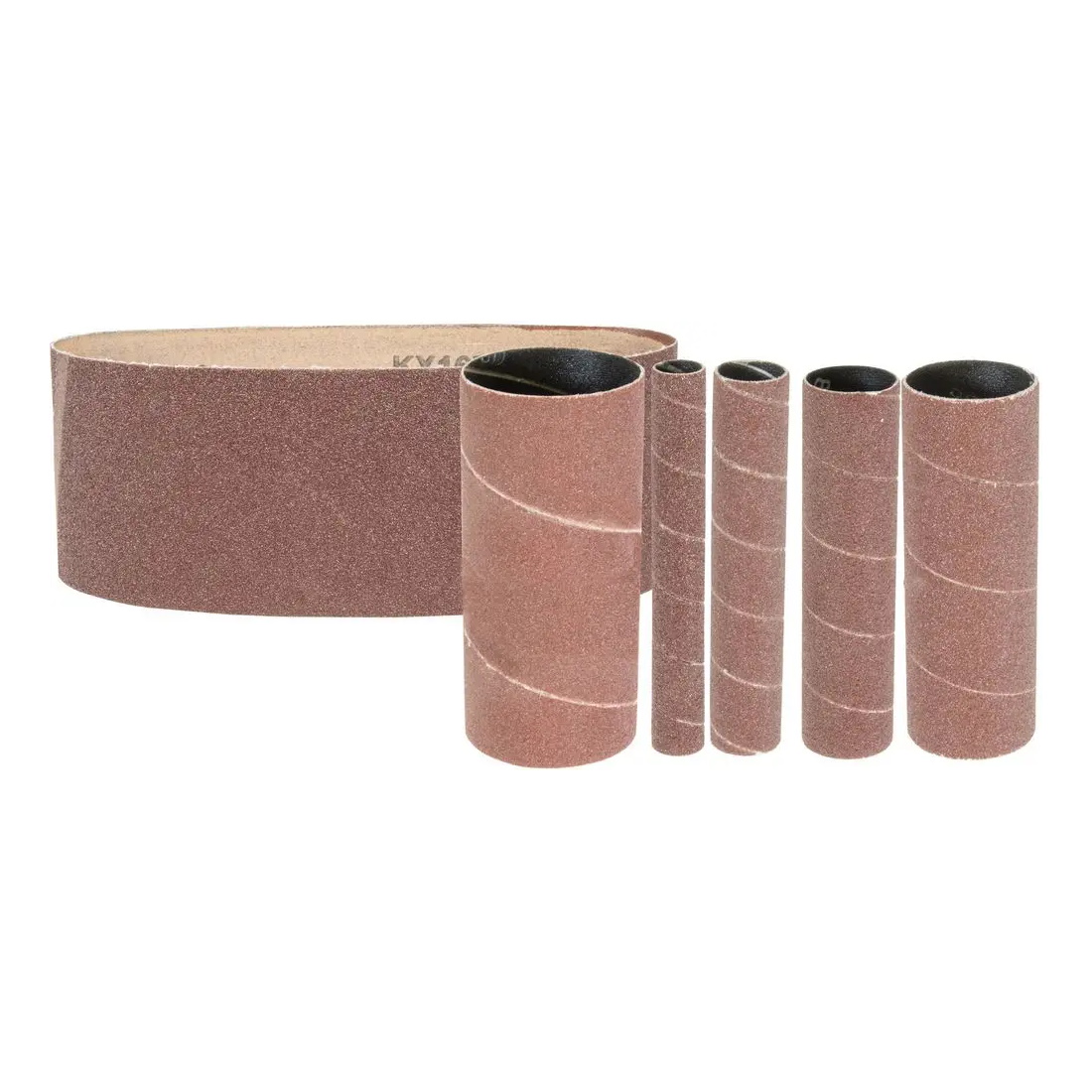 Güde - Schleifzubehör-set 6-tlg. K150 Schleifhülsen Schleifband Für Bandschleifer