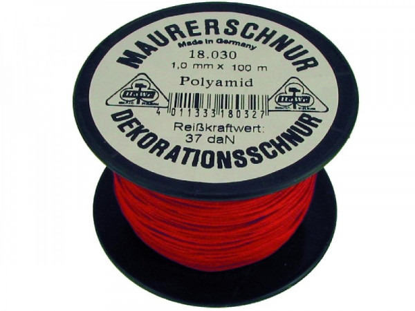 Hawe 18.002 Maurerschnur Pp Weiß 50x1,2