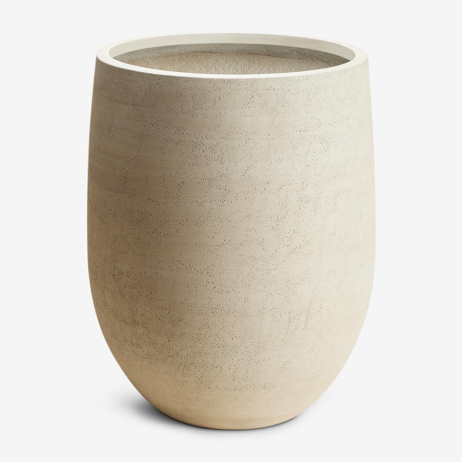 Sklum Grover Außenblumentopf Aus Beton Ø50 Cm - ↑70 Cm