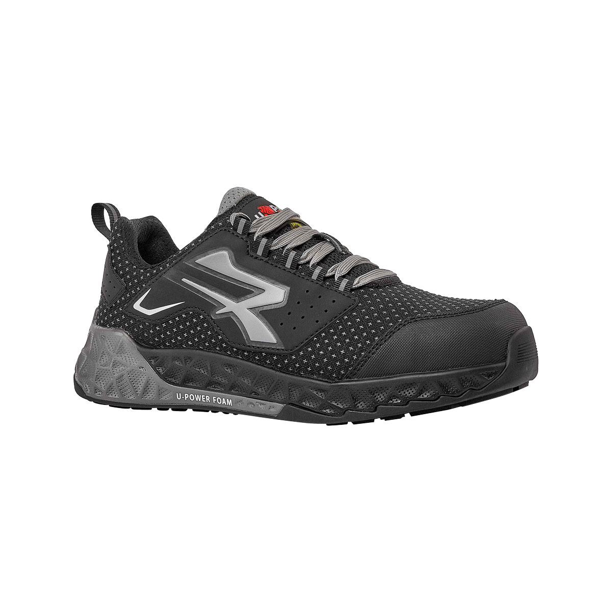 U-power Dorne Esd S3s Hi Hro Fo Sr Sicherheitsschuhe - 42 Eu - Schwarze